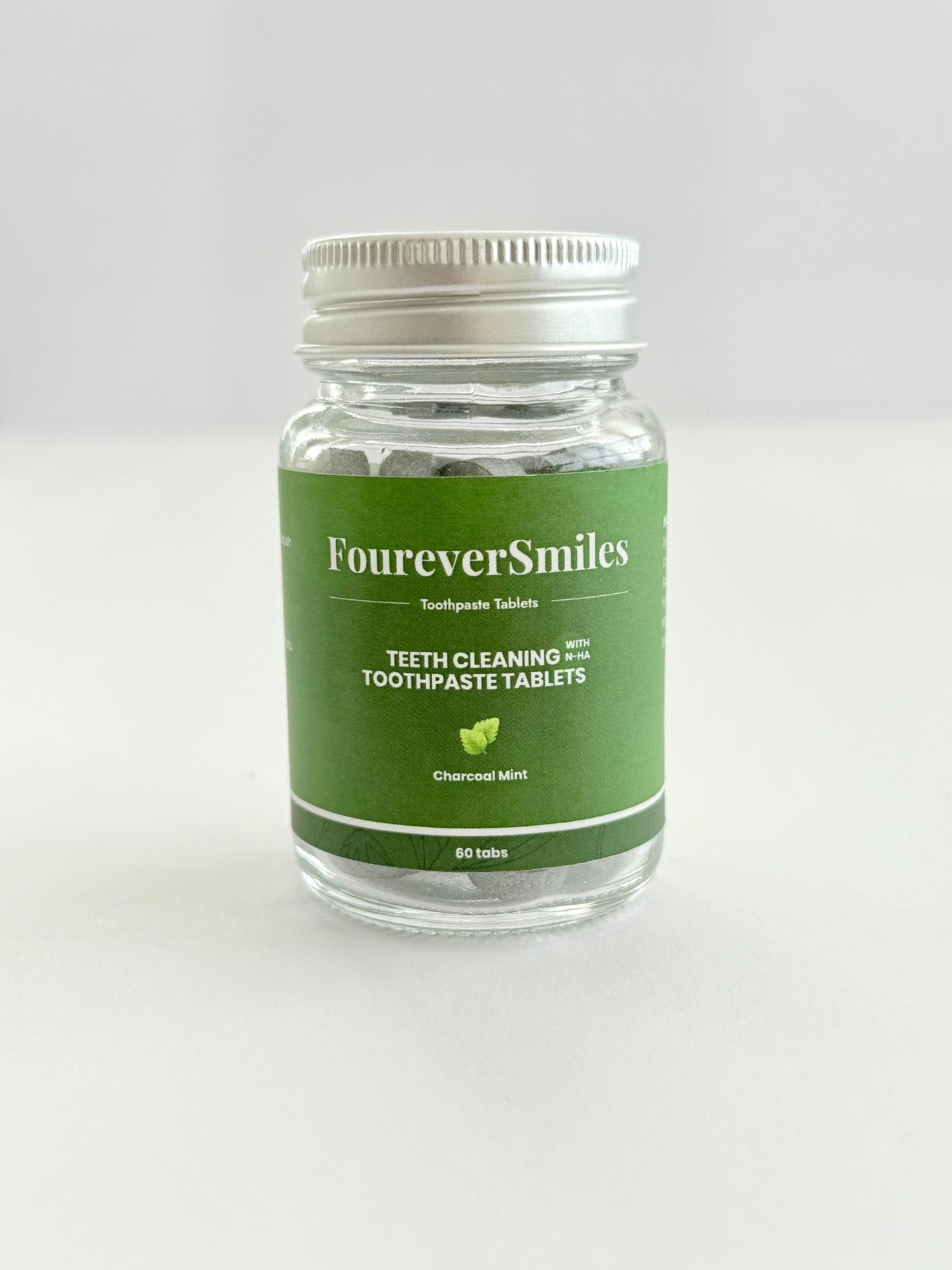 Charcoal Mint Toothpaste Tablets - FoureverSmiles