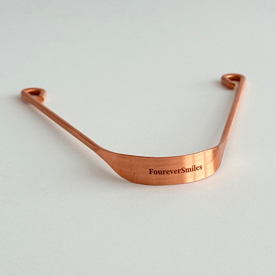 Copper Tongue Scraper - FoureverSmiles