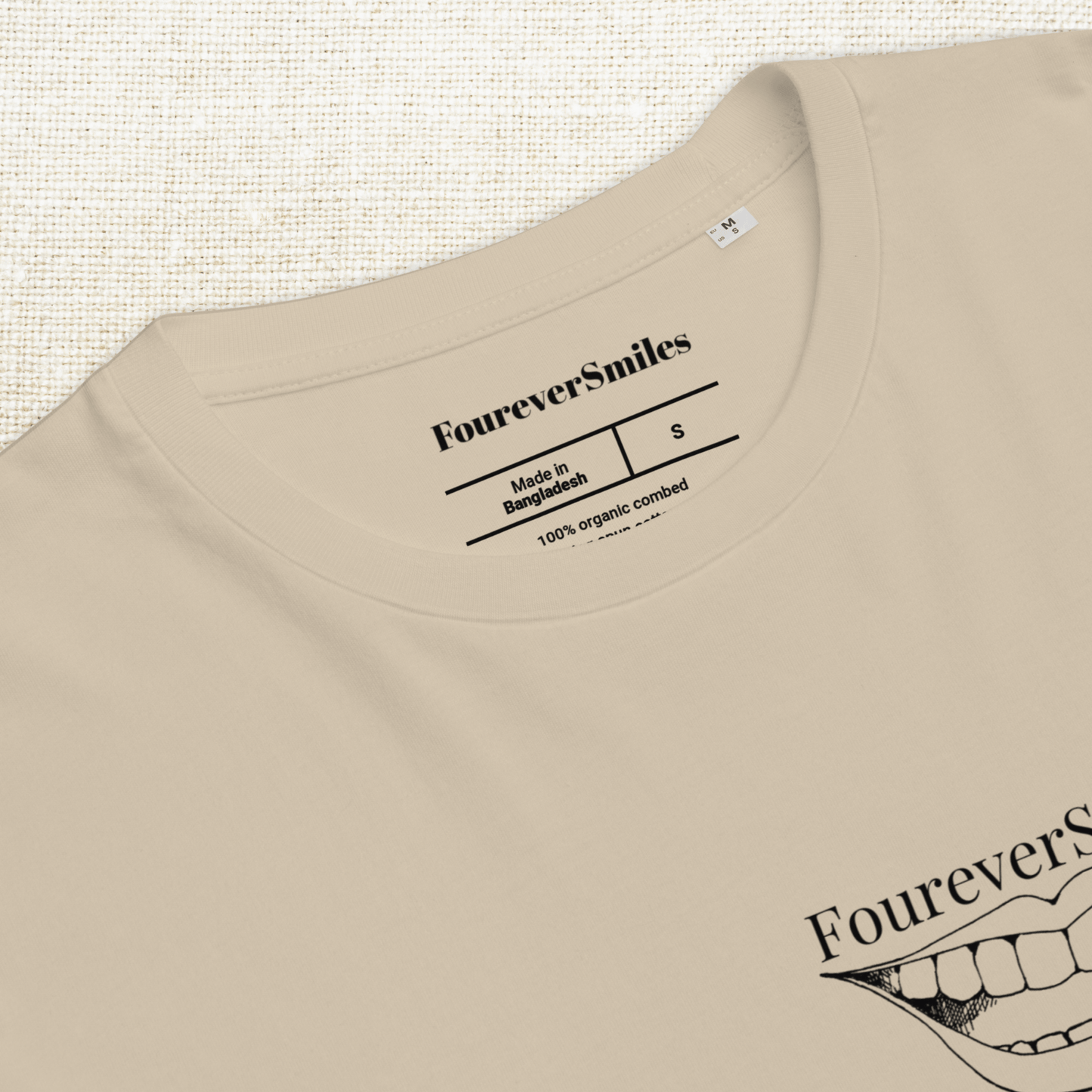 Eco Essential T-Shirt | Organic Cotton | Sustainable, Soft & Stylish - FoureverSmiles