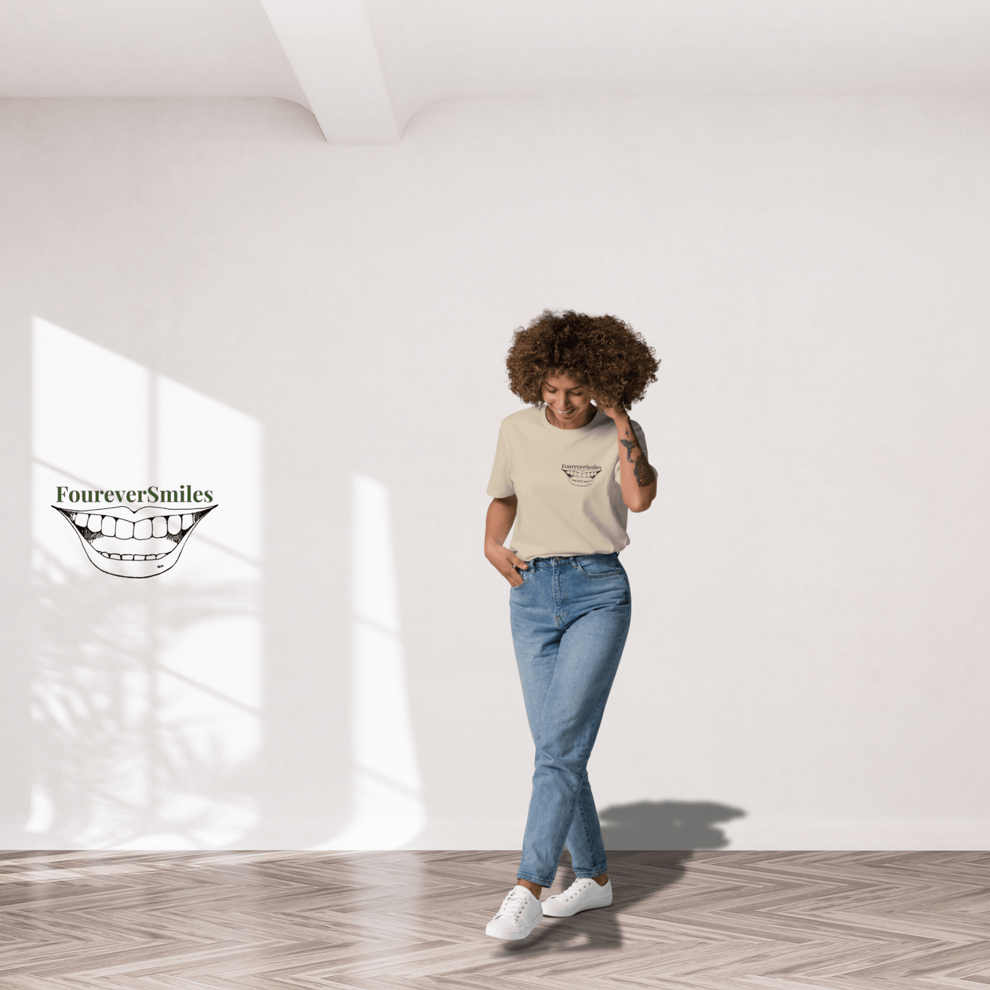 Eco Essential T-Shirt | Organic Cotton | Sustainable, Soft & Stylish - FoureverSmiles