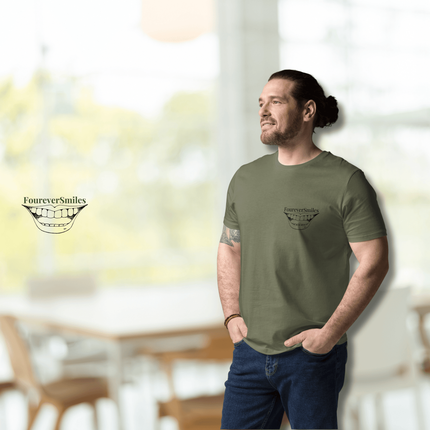 Eco Essential T-Shirt | Organic Cotton | Sustainable, Soft & Stylish - FoureverSmiles