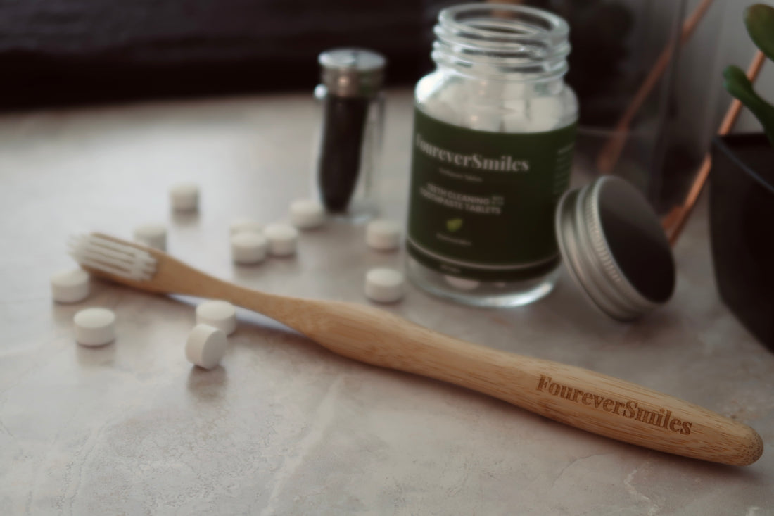 FoureverSmiles bamboo toothbrush