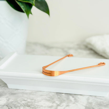 Copper Tongue Scraper - FoureverSmiles