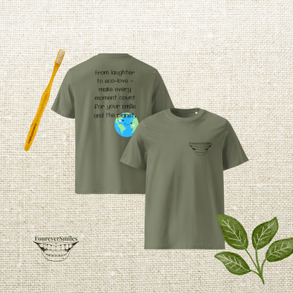 Eco Essential T-Shirt | Organic Cotton | Sustainable, Soft & Stylish - FoureverSmiles