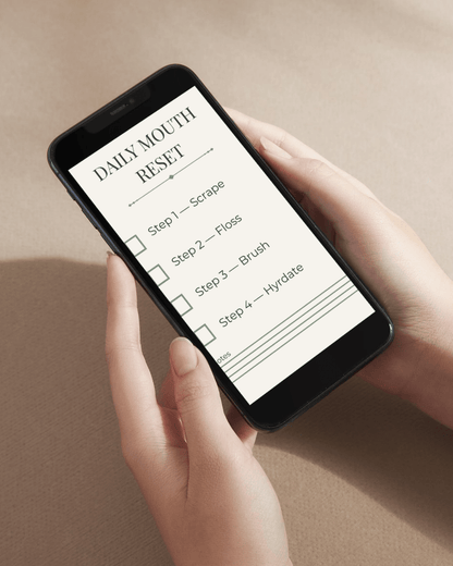 The 5 - Minute Mouth Reset Guide (Digital Download) - FoureverSmiles