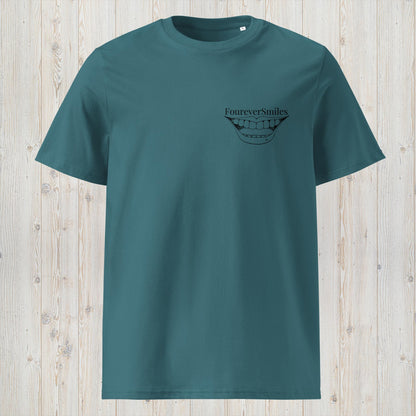 Unisex Organic Cotton T-shirt - Brushing off - FoureverSmiles